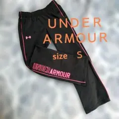 UNDER ARMOUR ColdGear パンツ ブラック ピンク YSMのサムネイル