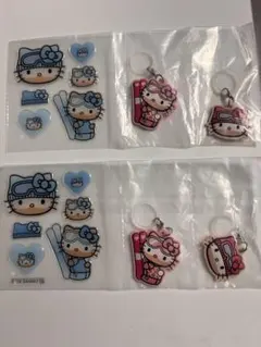 sweet 3月号 【付録】 ハローキティ チャーム&シール　2個セット