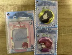 ブルーロック 一番くじ 千切豹馬 蜂楽廻 パスケース 缶バッジ