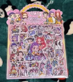 【新品・未開封】K-POP デーモンハンターズ　大容量ぷくぷくシール2枚組A⭐︎
