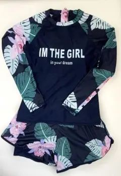 長袖セパレート水着　ラッシュガード　XXL