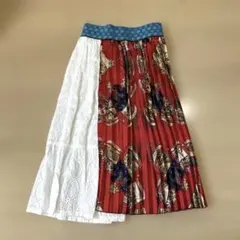 ミー新品タグ付きゴートゥーハリウッドコーデュロイ花柄ロングスカート01 ミー新品タグ付きゴートゥーハリウッドコーデュロイ花柄ロング