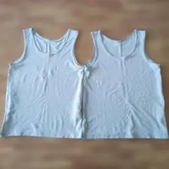 UNIQLO AIRism タンクトップ 2枚セット 120