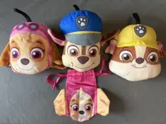 パウパトロール ぬいぐるみポーチ 3種セットのサムネイル