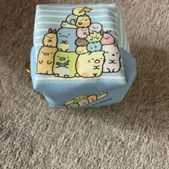 すみっコぐらし 小型ポーチ 水色