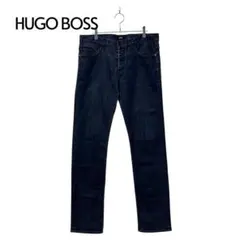 HUGO BOSS DELAWARE デニム 濃紺 特殊加工 未使用級 W34のサムネイル