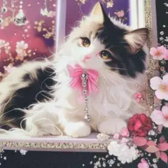 在庫処分品　可愛い猫ちゃんパネル生地7枚です。