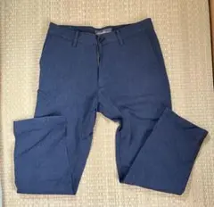 Eddie Bauer ダークブルーパンツ スリムフィット