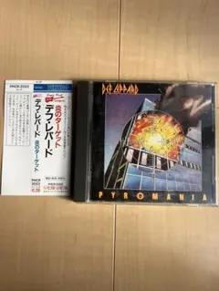 国内盤　DEF LEPPARD PYROMANIA 帯付き
