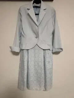 ライトブルー ジャケットとドレスセット9号