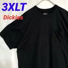 古着 アメリカ古着 Ｔシャツ　ディッキーズ　黒 3XLT オーバーサイズ　ビッグ