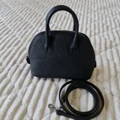 本革 ミニ ブガッティ ハンドバッグ