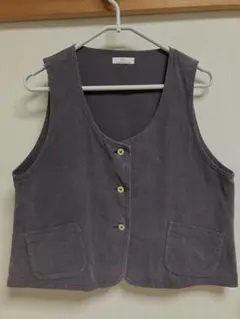 あぶち・AH コーデュロイベスト