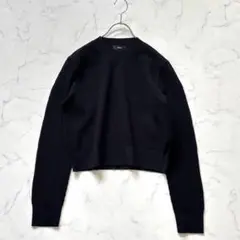 美品 セオリー WOOSTER CREPE KNIT POINTELLE PO