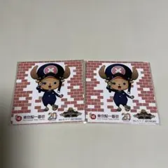 ONE PIECE ひとつなぎの東京駅ラリー チョッパーコースター2枚セット