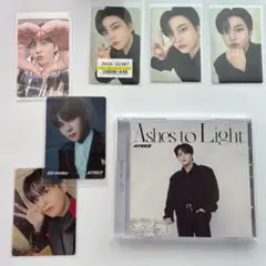 ATEEZ Ashes to Light ソロ盤トレカ CD ジョンホセット1