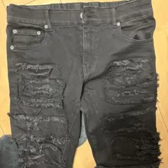 ダメージ スキニーデニム