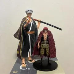ワンピースフィギュア　トラファルガー•ロー、ユースタス•キッド