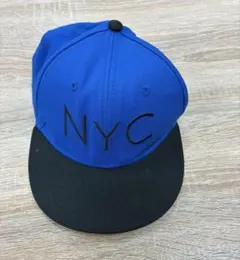 NEW ERA 9FIFTY NYC キャップ ブルー×ブラック NYC キッズのサムネイル