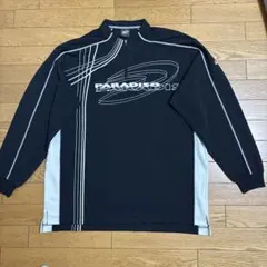 PARADISO ゴルフ 長袖シャツ ハーフジップLL