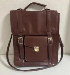 サッチェルバッグリュック