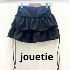 新品タグ付き！jouetie リボンティアードミニスカパン