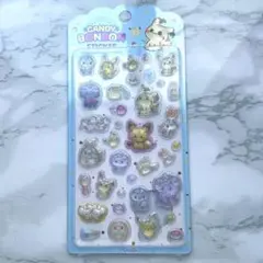 韓国限定 ライセンス商品 ポケモン ピカチュウ キャンディ ボンボン ステッカー