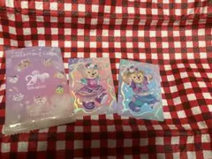 香港ディズニー　20周年　トレカ　ダッフィ&シェリーメイ　2枚セット