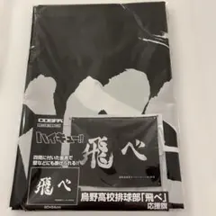 【匿名配送】ハイキュー!! 烏野高校排球部 応援旗 飛べのサムネイル