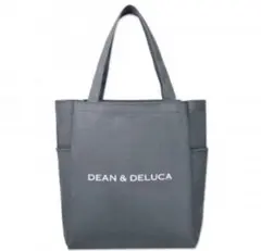 DEAN & DELUCA 特大デリバッグ グレー　トートバッグのサムネイル