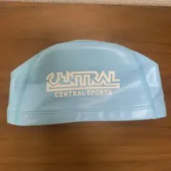 セントラルスポーツ　水泳帽 M 水色