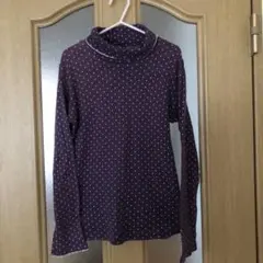 ユニクロ　女の子　トップス　タートルネックシャツ 140㎝