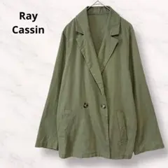 Ray Cassin ジャケット 長袖 サマージャケット 薄手 カーキ Fのサムネイル