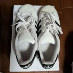 adidas スーパースター ホワイト ブラック