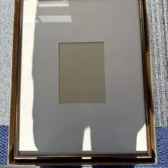 高級 書道額 隅丸 木製 額縁 半紙/書道画【大型 48×68cm】 展覧会用