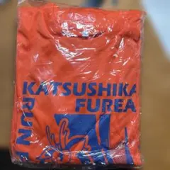 KATSUSHIKA RUN FESTA 長袖Tシャツ オレンジ