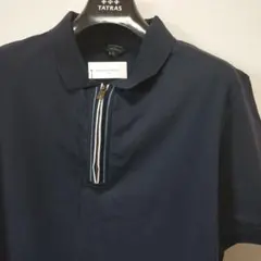 【新品　タグ付】BANANA REPUBLIC ポロシャツ ネイビー　メンズのサムネイル