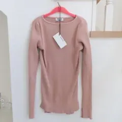 お値下げ！♡美品♡ auralee ronherman ボートネック　スウェット エラスティック ハイゲージ ボートネック スウェットトップ｜AURALEE