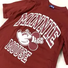 【美品】ディズニーリゾート　ミニー　Tシャツ　半袖　L vintage 赤レッド