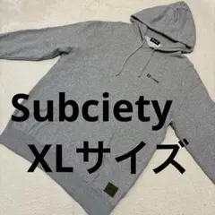 Subciety サブサエティ　シンプル　ワンポイントゆるダボ　オーバーサイズ