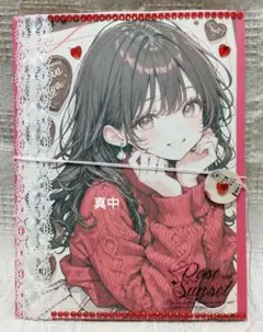 おすそ分けファイル　ハード　コラージュ素材　シール　ダイカット　人物　女の子