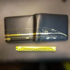 週末限定価格　稀少ドクターイエロー財布&消しゴム２点セット