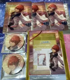 うたプリ☆ライエモ　一十木音也　クリカ　缶バッジ　硬質カードケース