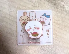 ちいかわ　アクリルシーンクリップ　ビスケット　うさぎ　ハチワレ