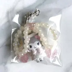 サンリオ クロミ ホワイトフリル シークレットストラップ