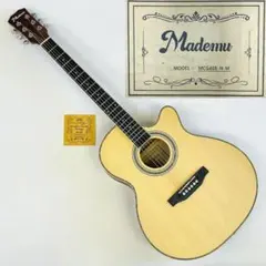 Mademu アコースティックギター MCG40B-BK-M ブラック 初心者 - メルカリ