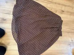 【BEAMS HEART】花柄フレアスカート