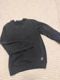Carharttダークグレー クルーネック スウェット