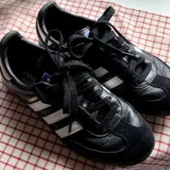 adidas Samba ブラックスニーカー　25CM