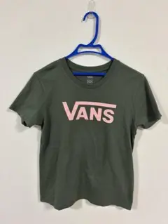 VANS 半袖Tシャツ　グリーン＆ピンクのサムネイル